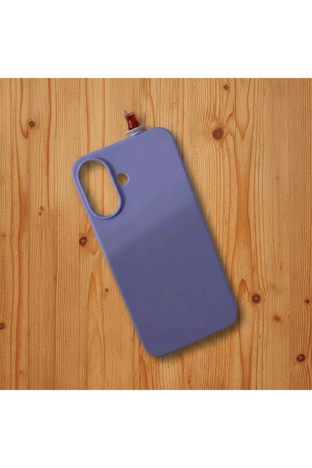 İphone 16 plus çaybardağı figürlü silikon kılıf