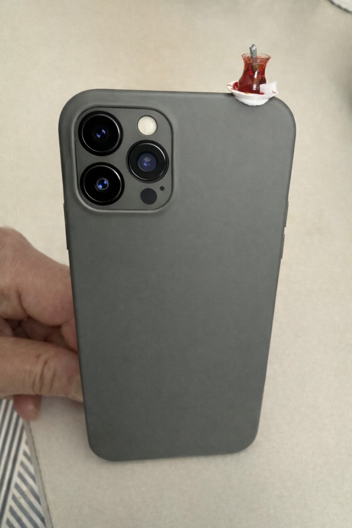 İphone 14 promax şekerli çay figürlü silikon kılıf(farklı renk ve markalar için soru sorunuz)