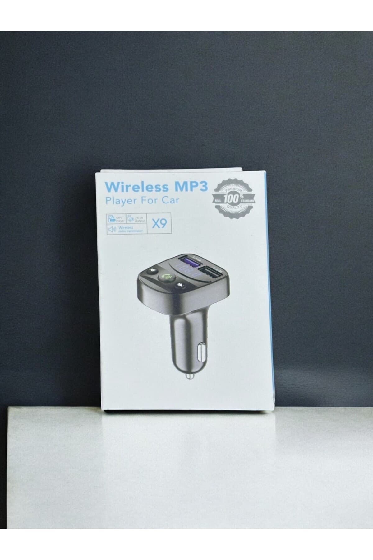 Araç Tipi Bluetooth FM Transmitter MP3 Çalar Çift USB Girişli