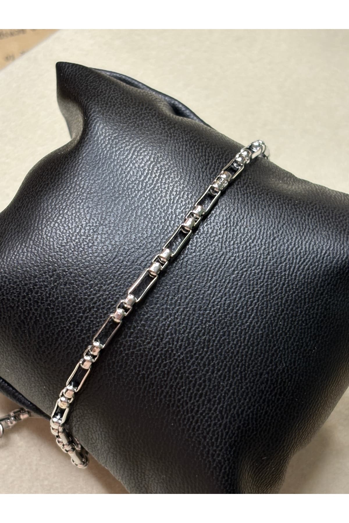 v.i.p. model silver kararmaz çelik unisex bileklik