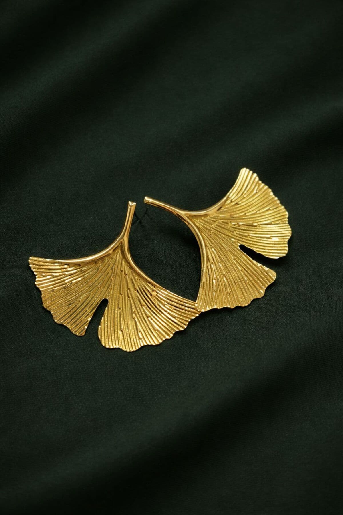 VİP özel tasarım balık kuyruğu model gold küpe