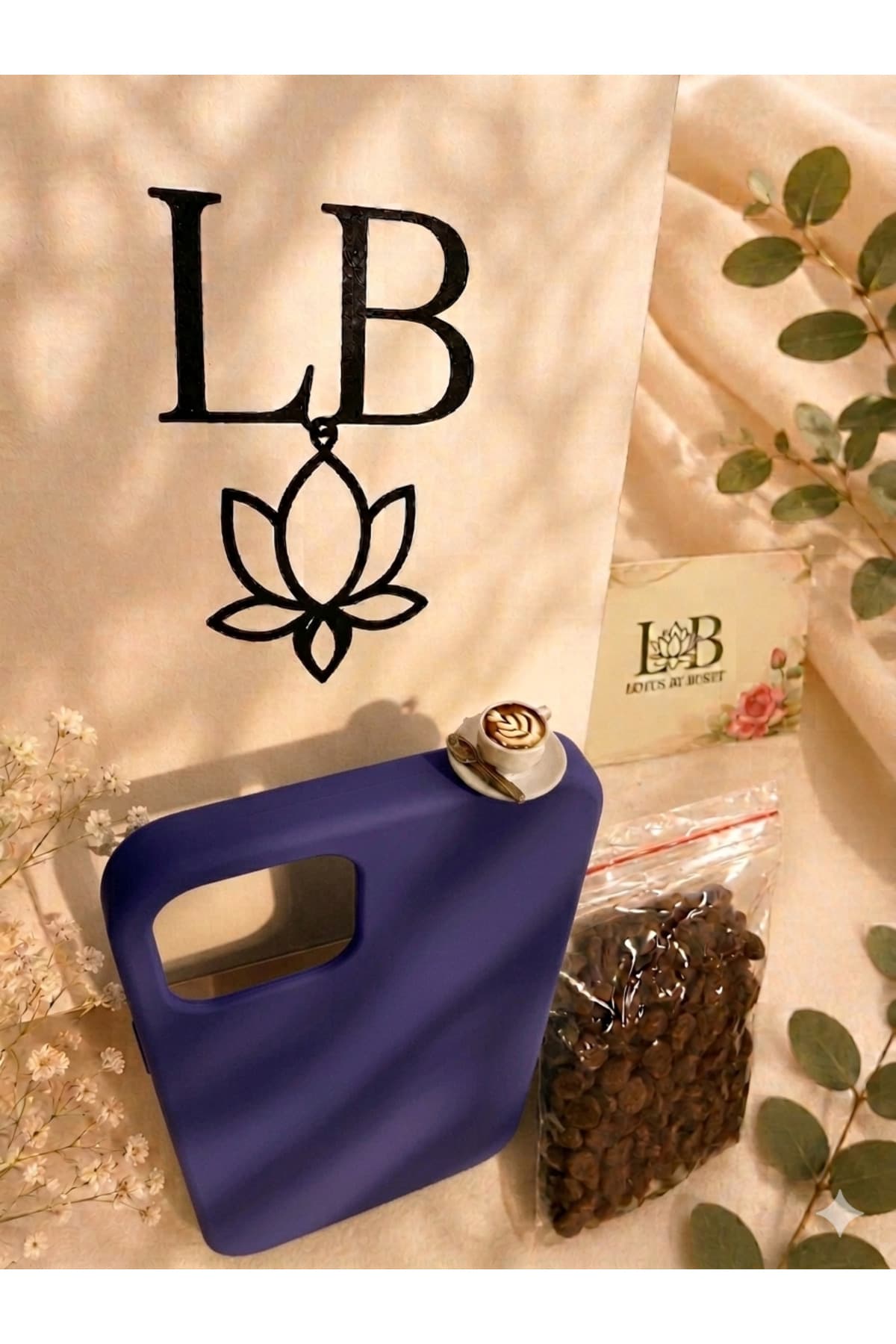 İphone 13 latte figürlü silikon kılıf