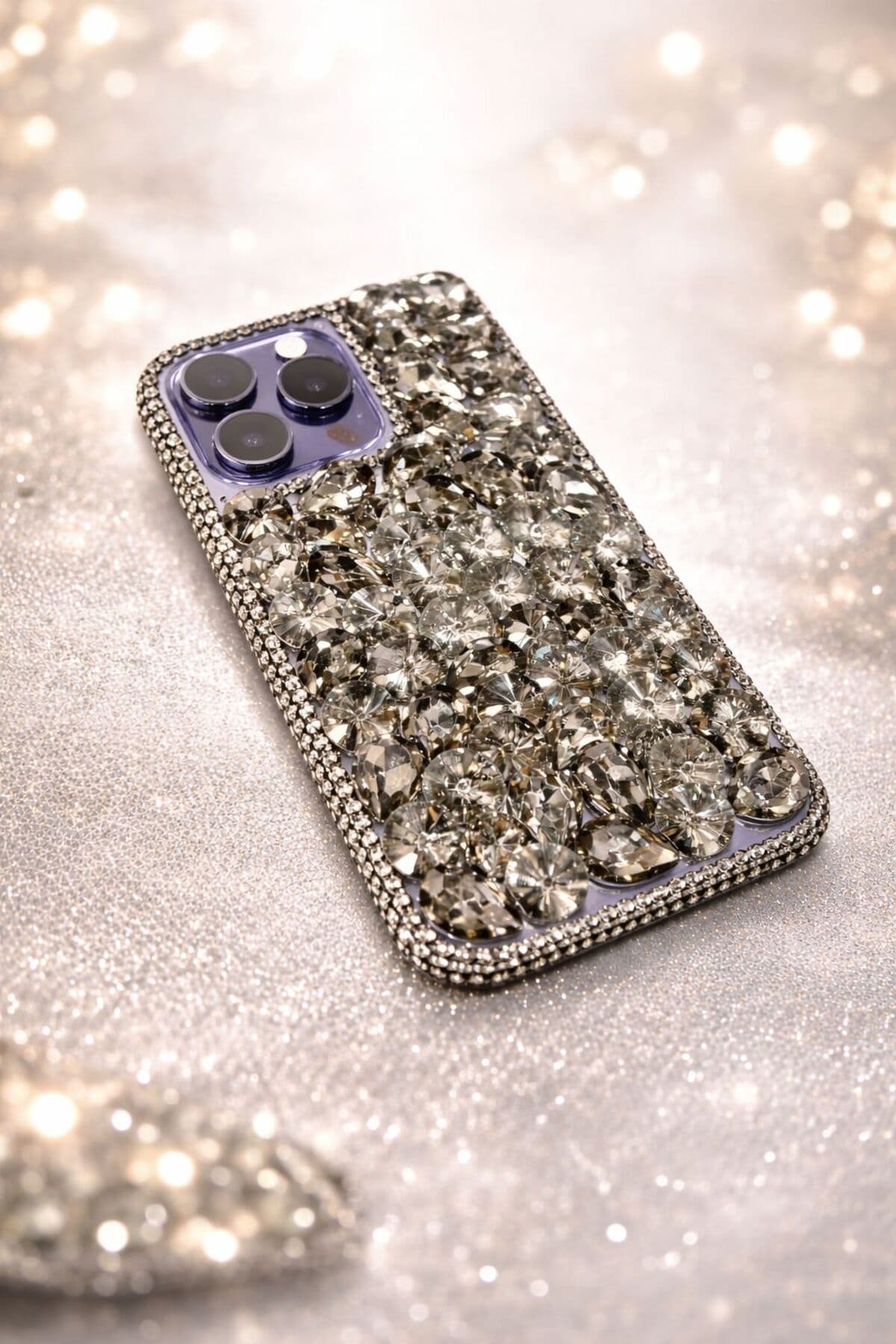 İphone 14 promax kristal taşlı kılıf