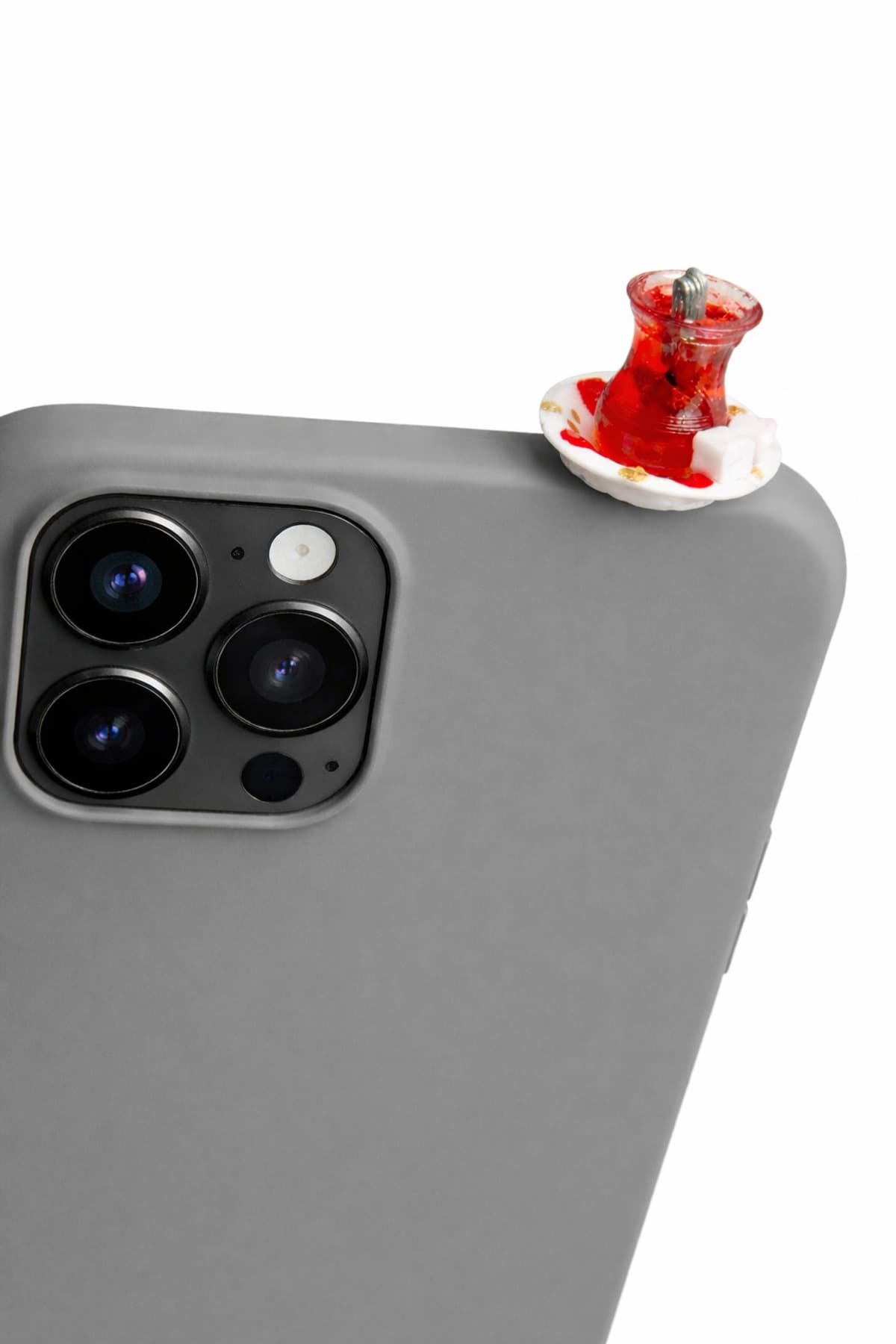 İphone 16 pro çikolatalı kahve detaylı silikon kılıf(farklı modeller için soru sorunuz)