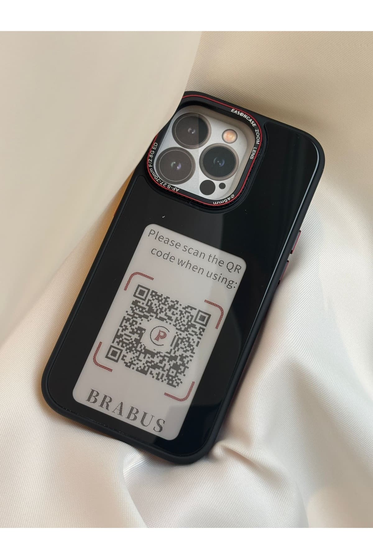 İphone 13 pro uyumlu teknolojik kılıf(karekodu okut resmini kılıfına yansıt)