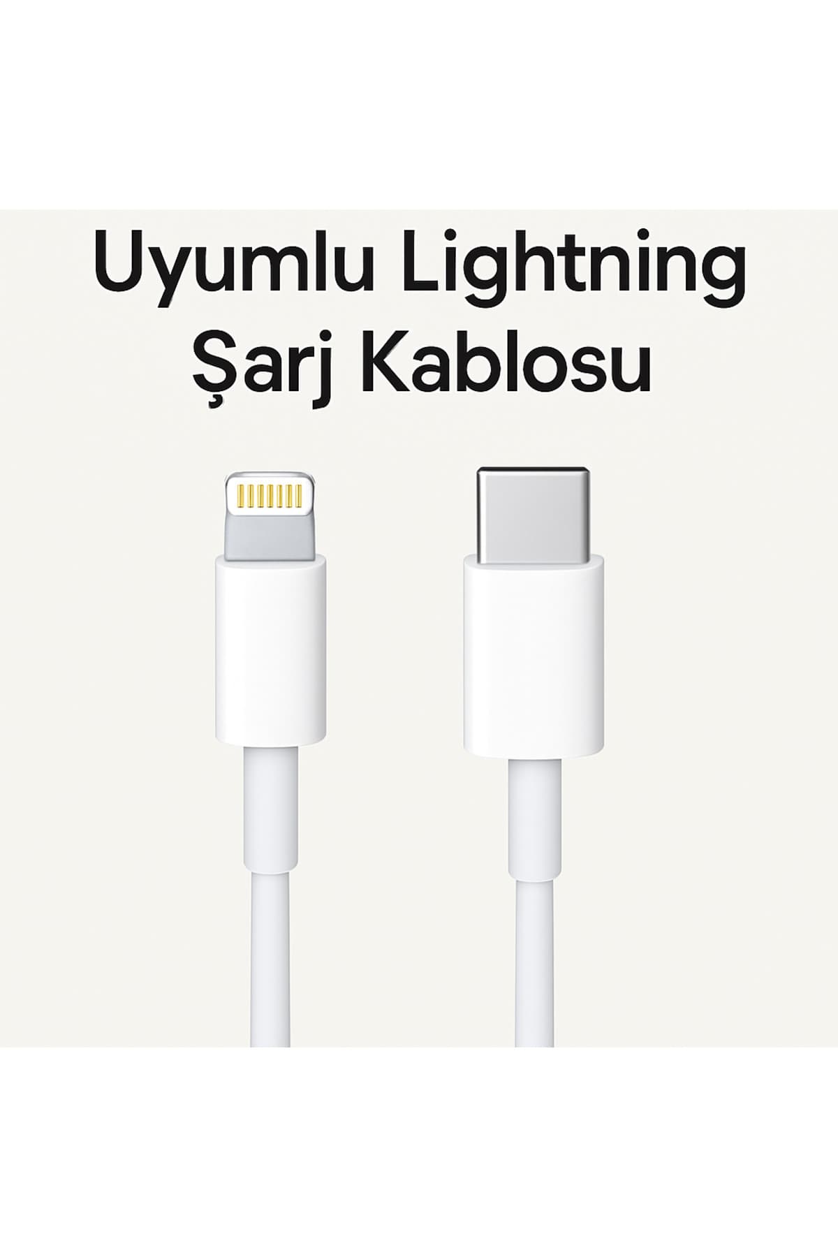 "iPhone 8, X, XR, XS, 11, 12, 13, 14, Serisi Uyumlu Lightning Şarj ve Kablosu Hızlı Şarj iOS Kablo"