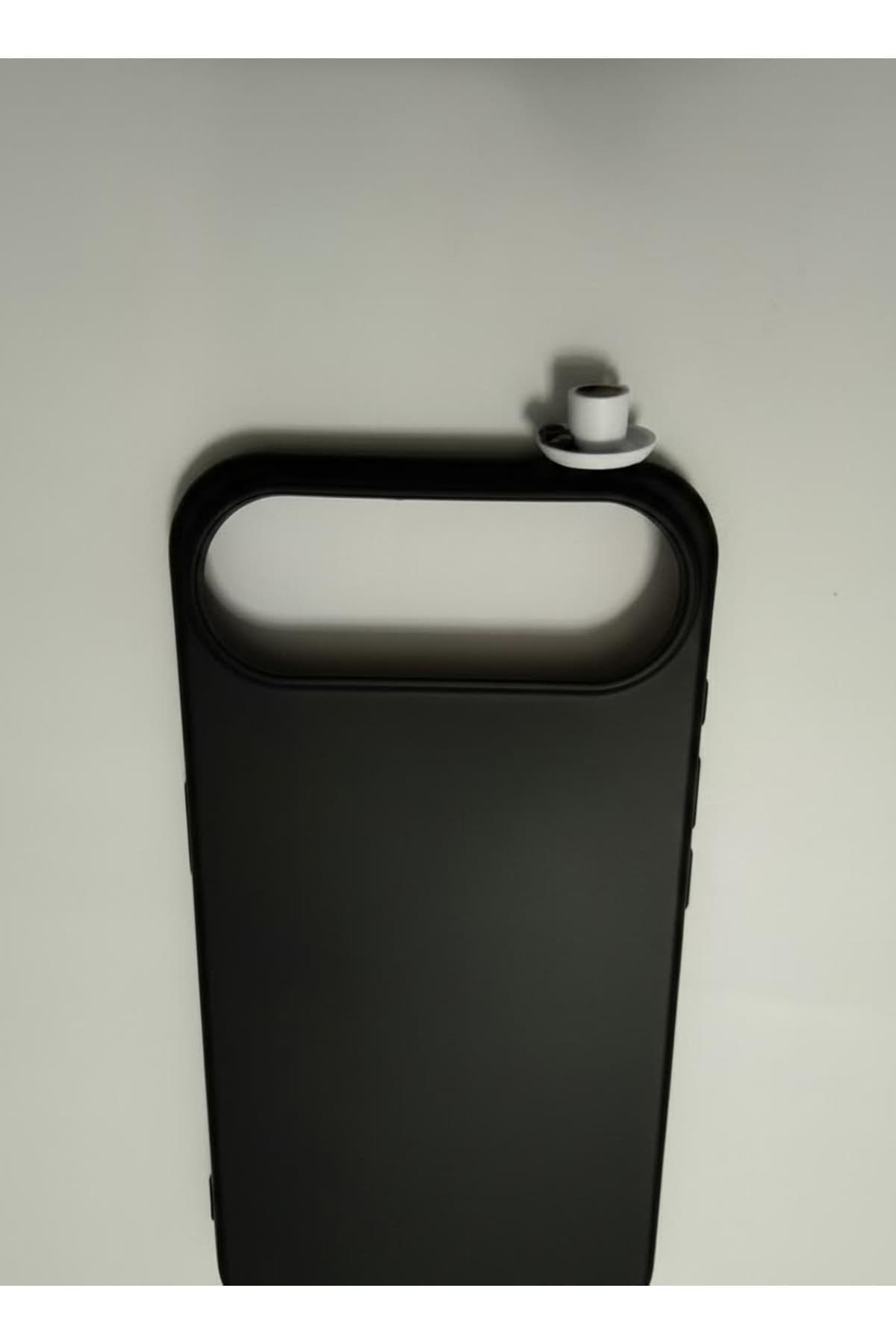 İphone 17 air çikolatalı kahveli silikon kılıf