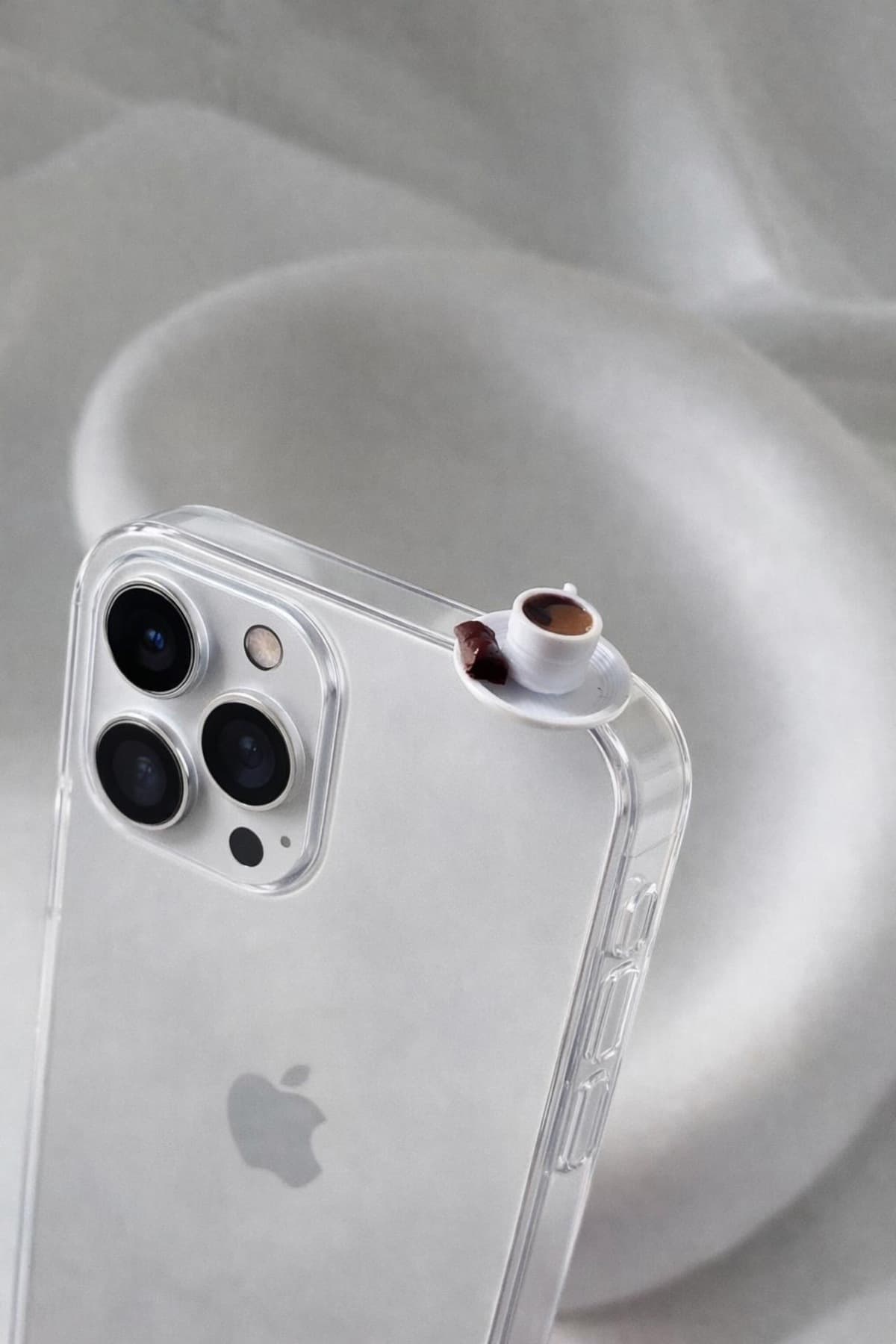 İphone 15 promax çikolatalı kahveli sert sararmayan şeffaf kılıf(farklı modeller için soru sorunuz)