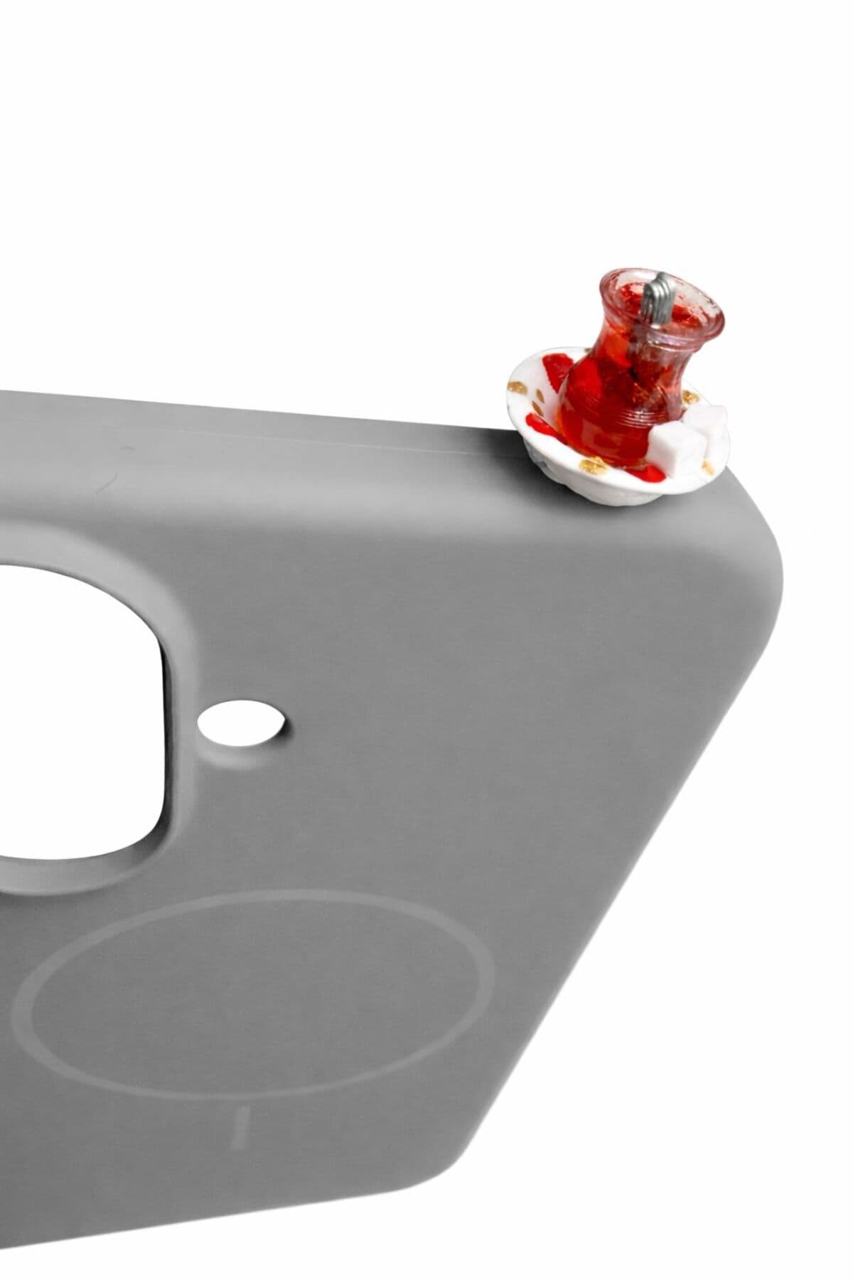 İphone 17 uyumlu çay bardağı detaylı silikon kılıf(diğer modeller için bize ulaşabilirsiniz)
